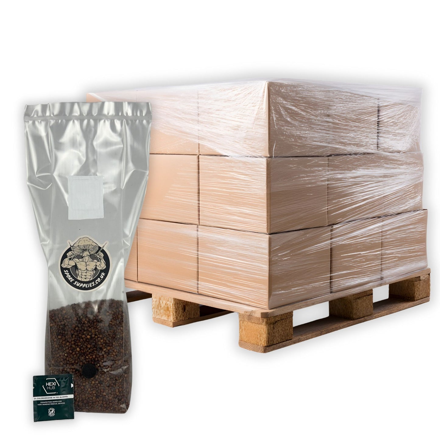 wholesale 1kg sterile milo bags for wholesale milo grain spawn production