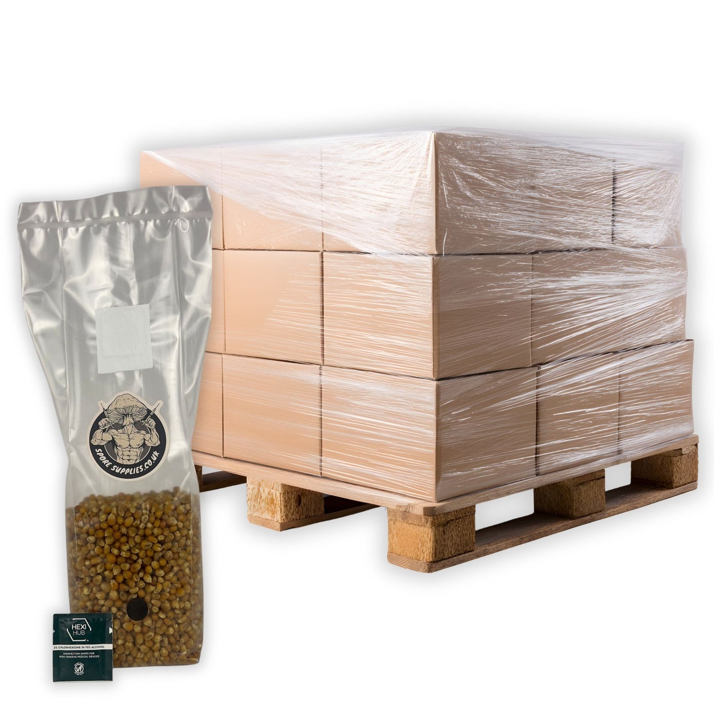 wholesale 1kg sterile popcorn grain bags for wholesale sterile popcorn grain spawn production