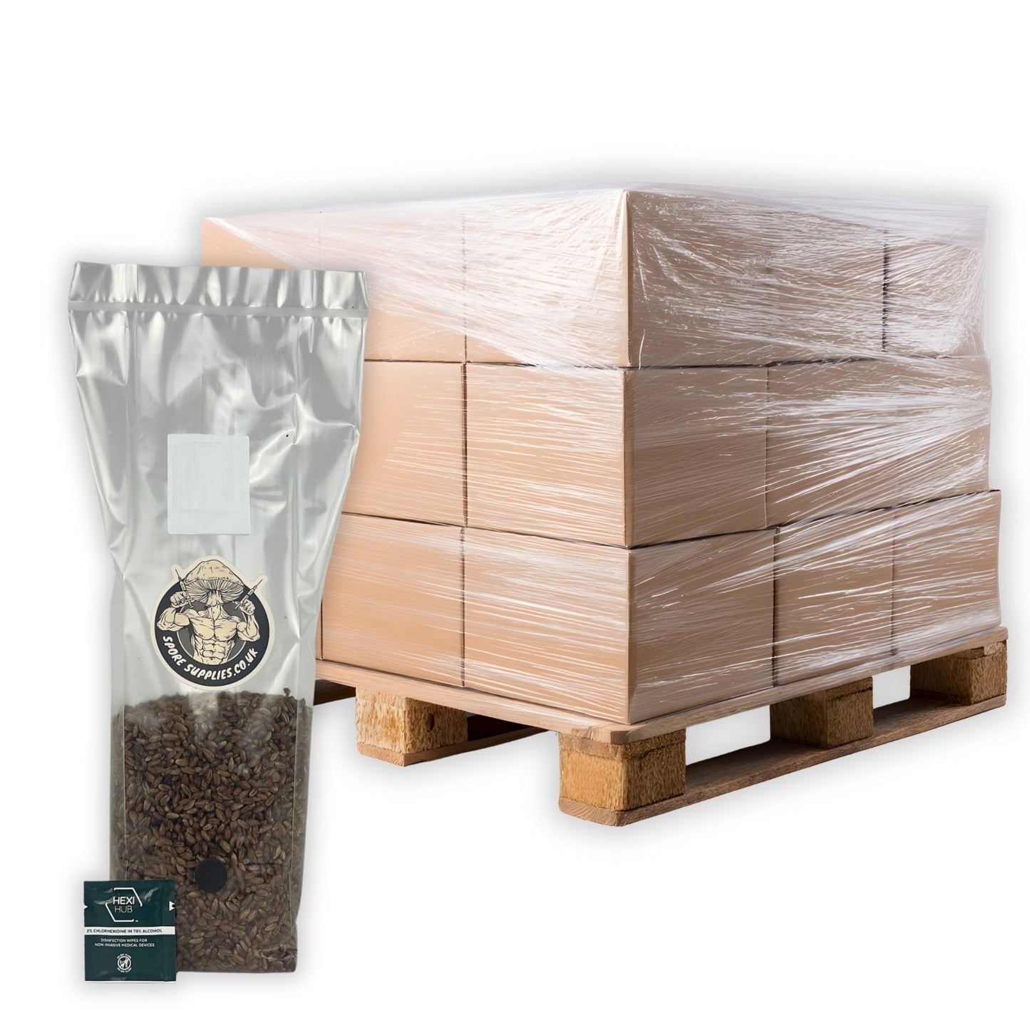 wholesale 1kg sterile rye grain bags for wholesale rye grain spawn production