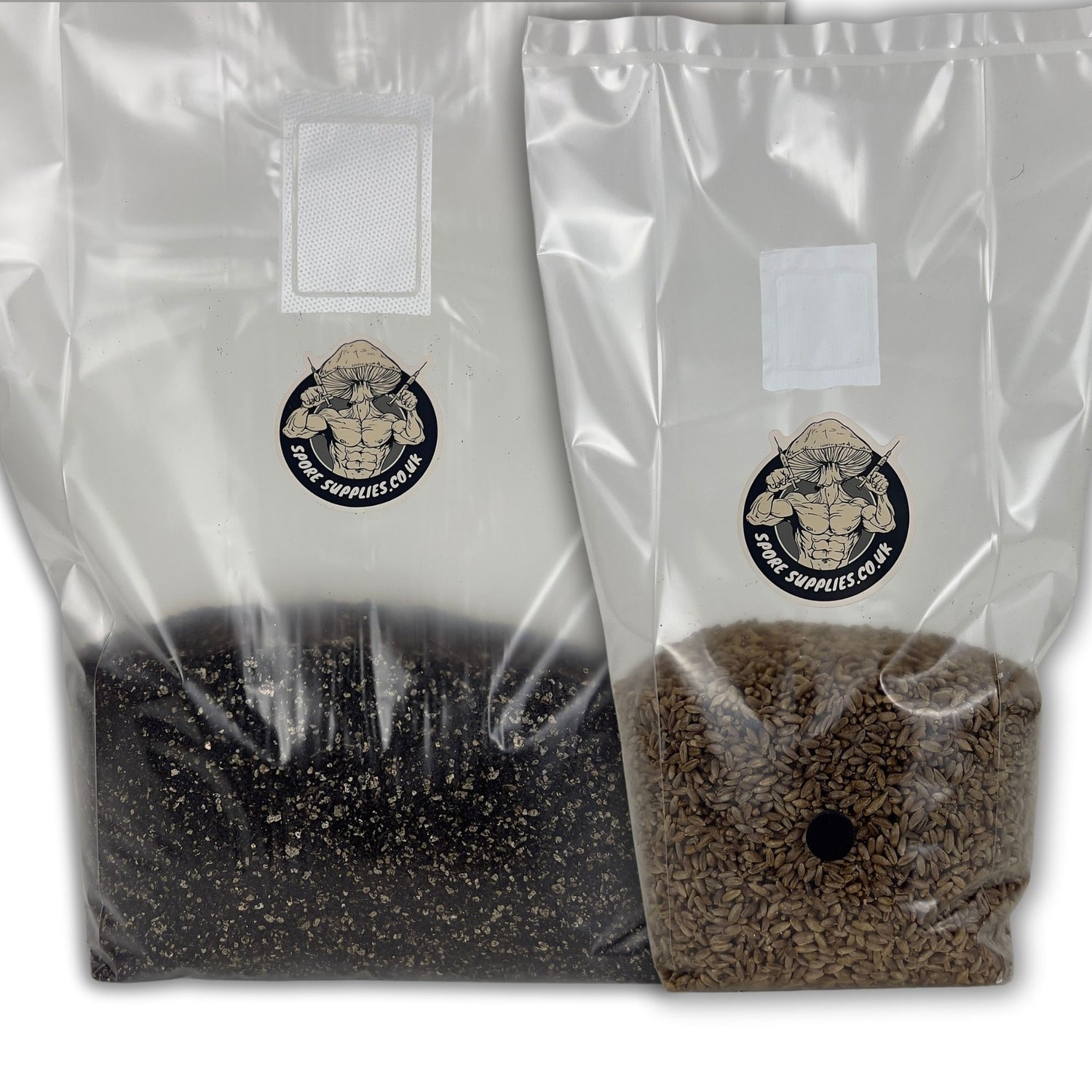 3kg cvg and 1.5kg rye mushroom growing bundle