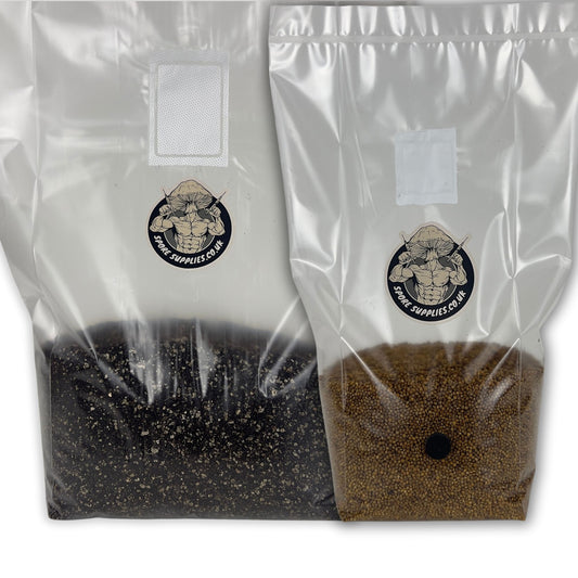 3kg cvg and 1.5kg sterile millet mushroom growing bundle