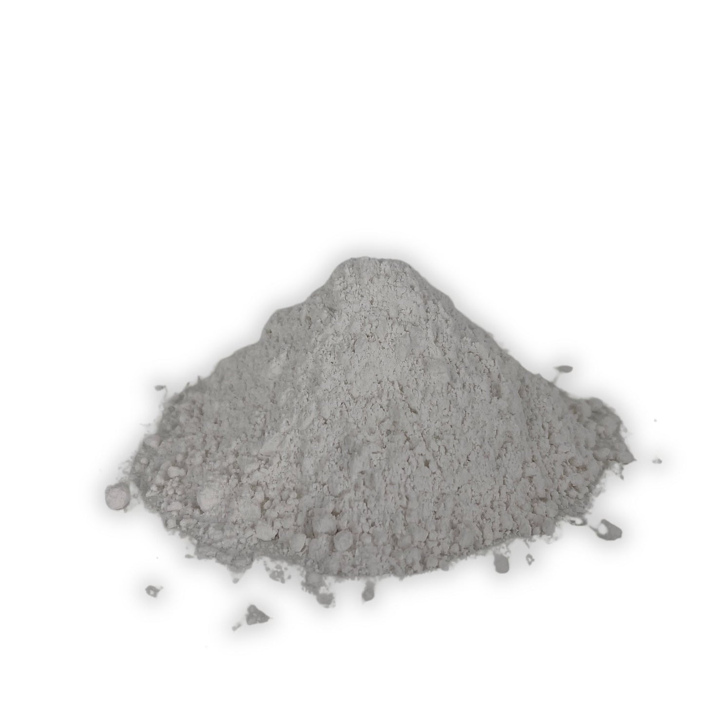 a pile of gypsum for mushroom cultivation