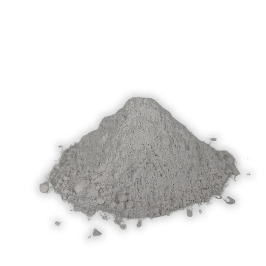 a pile of gypsum for mushroom cultivation