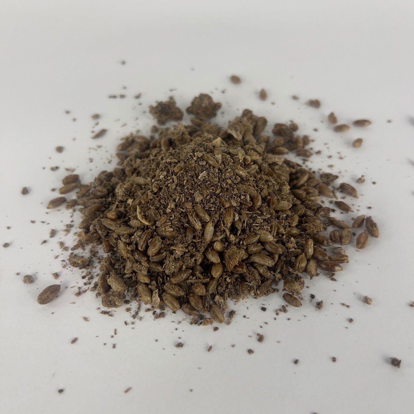 a pile of Spore Supplies wood based all in one substrate, with a mixture of hardwood, soy hull and rye grain
