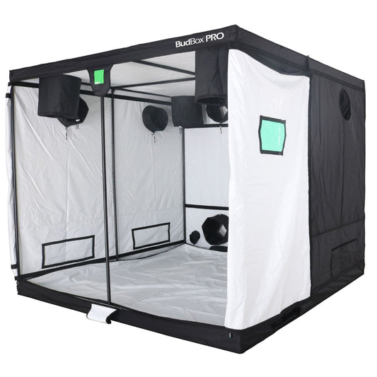 240x240x200cm White TITAN Plus BudBox Pro Grow Tent For Mushroom Cultivation