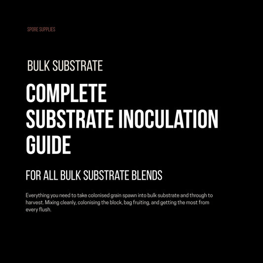 Complete Substrate Inoculation Guide: Free Bulk Substrate Bag Instructions (PDF)