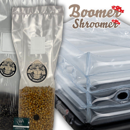 Monotub Mushroom Grow Kit – CVG & Grain