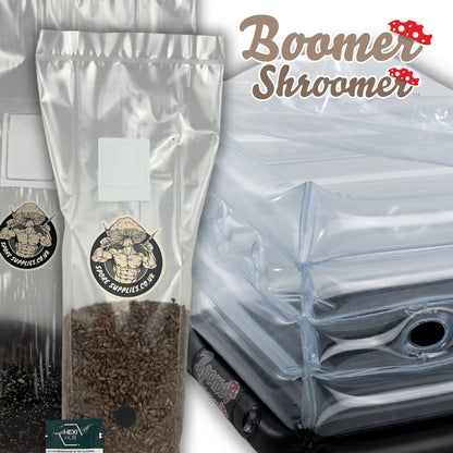 Monotub Mushroom Grow Kit – CVG & Grain