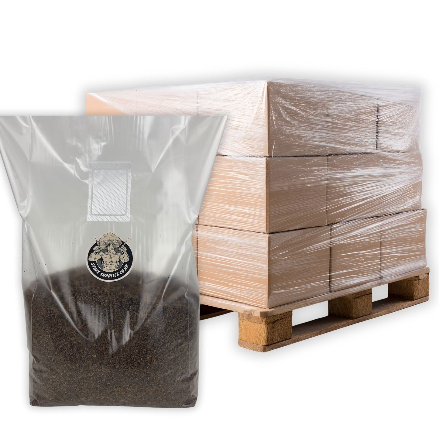 Wholesale 4kg Masters Mix Bags For Mushroom Cultivation